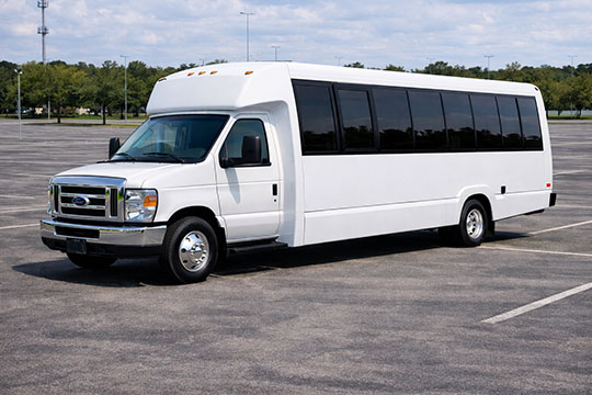 25-passenger minibus available for charter in Round Rock, TX