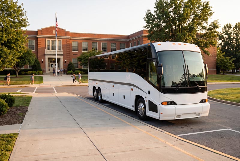 School Field Trip Bus Rentals in Round Rock, TX