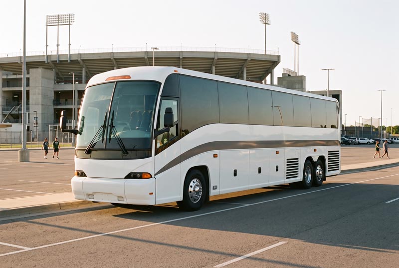 Sports Team Charter Bus Rentals in Round Rock, TX